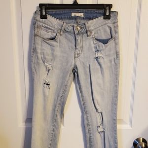 Bullhead Women's Distressed Skinny Jean Sz 5R
